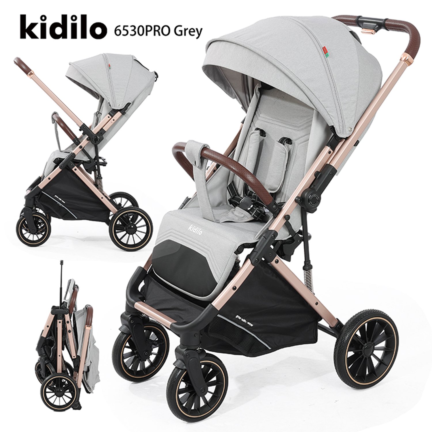 poussette kidilo 6530 pro - الصورة 3