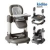 chaise haute kidilo 3in1